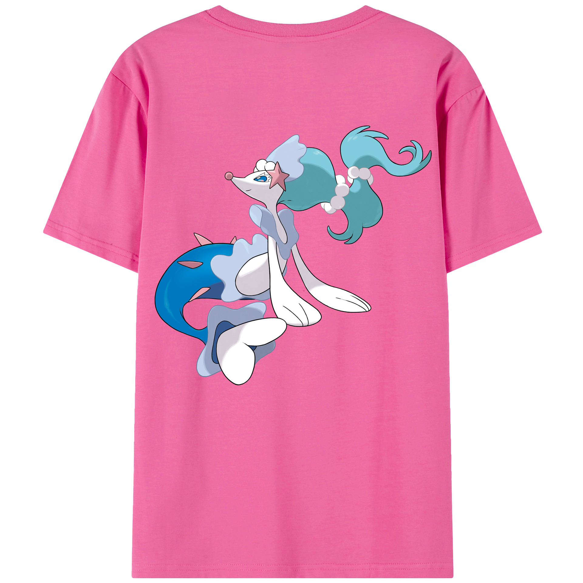（画像用） ポケットモンスター Pokémon レディース半袖Tシャツ(バックプリント)